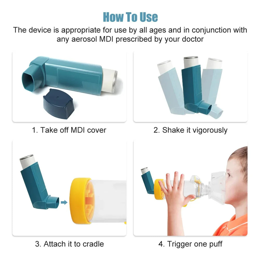 Baby Professional Asthma Inhaler Spacer