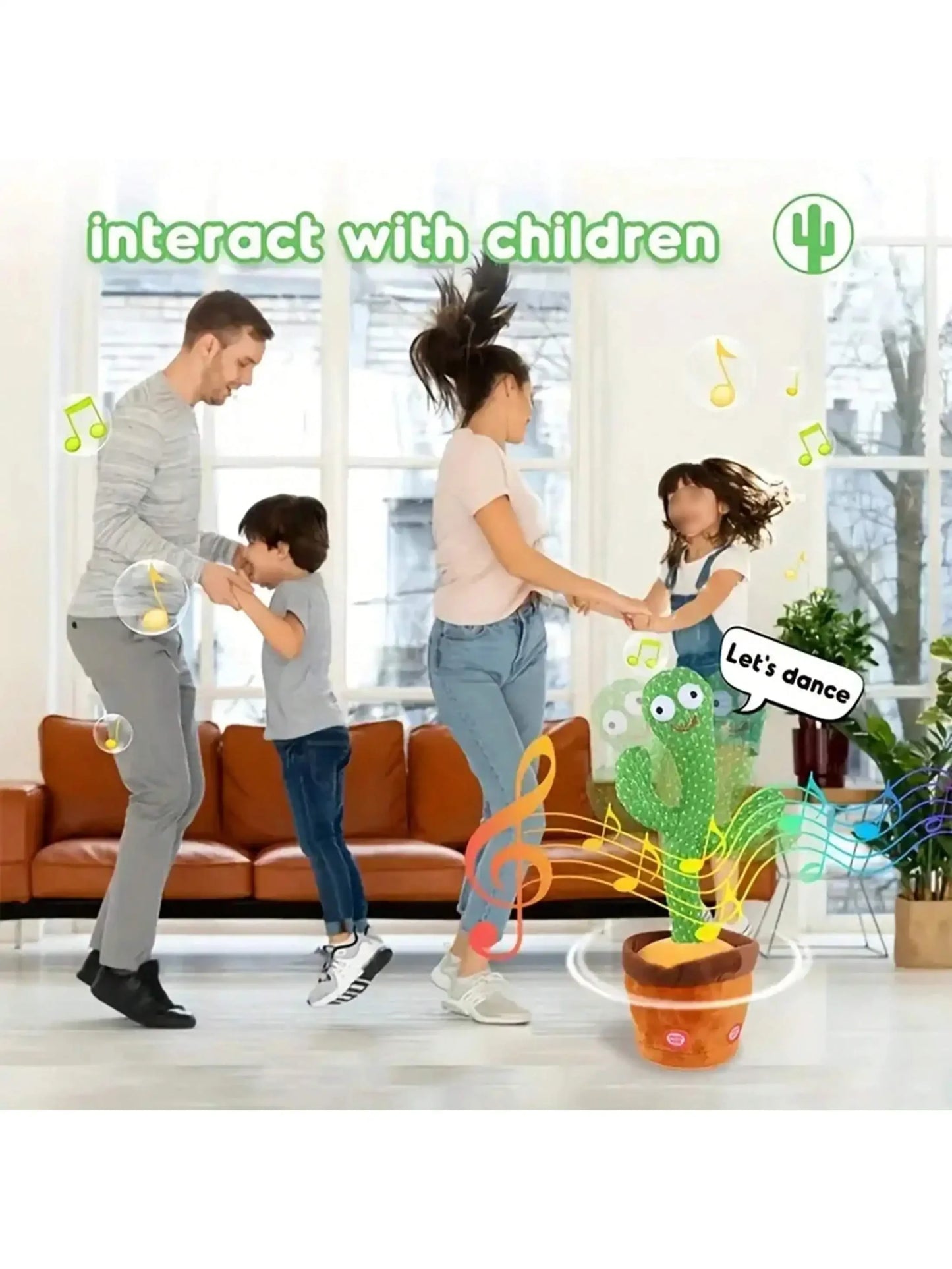 Baby Dancing Talking Cactus