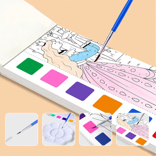 KIds Water Colouring Book