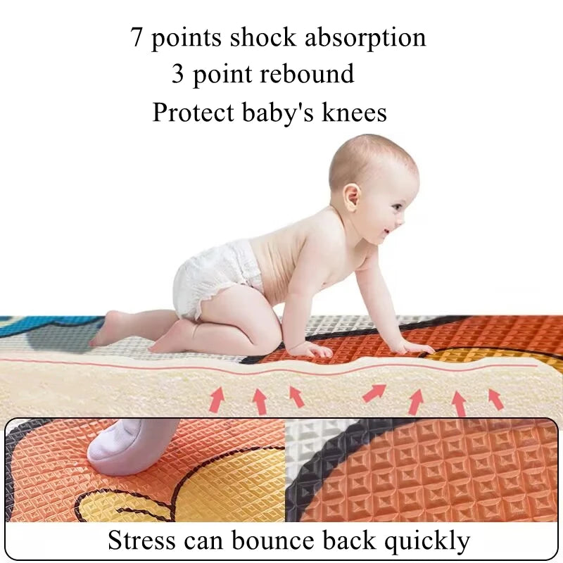 Non-Toxic Baby Crawling Play Mat