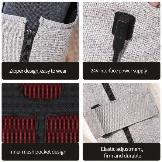 Heated Knee Brace Red Light Therapy