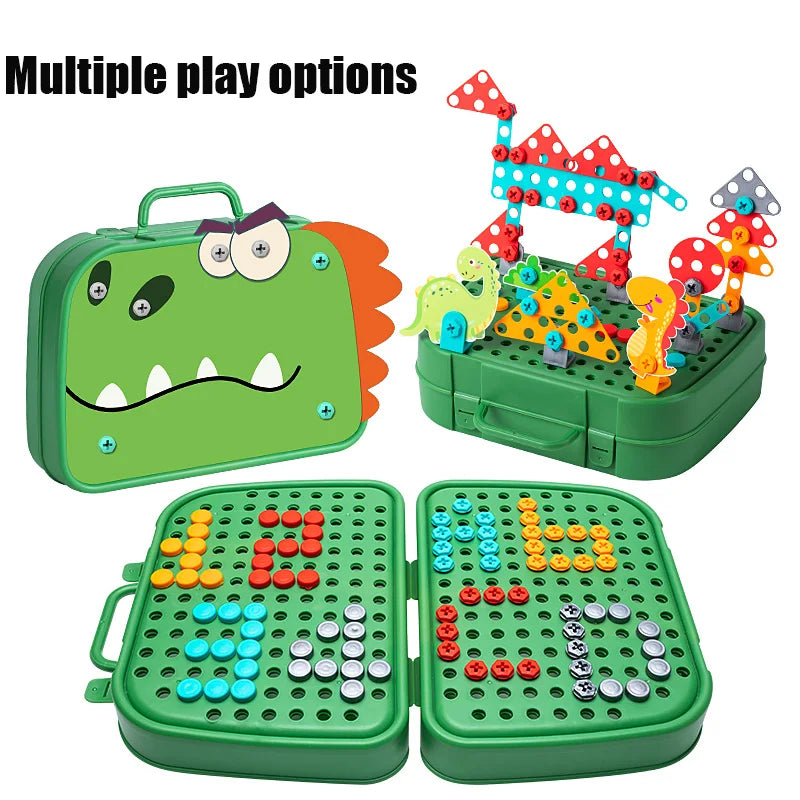 Kids DIY Tool Building Play Set