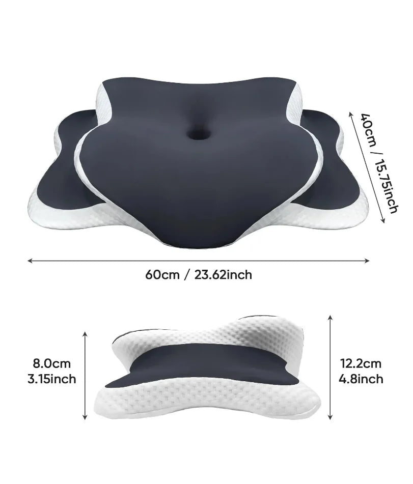 Butterfly Memory Foam Neck Relief Pillow