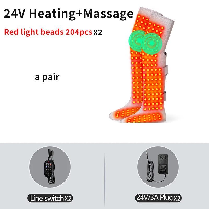 Heated Knee Brace Red Light Therapy