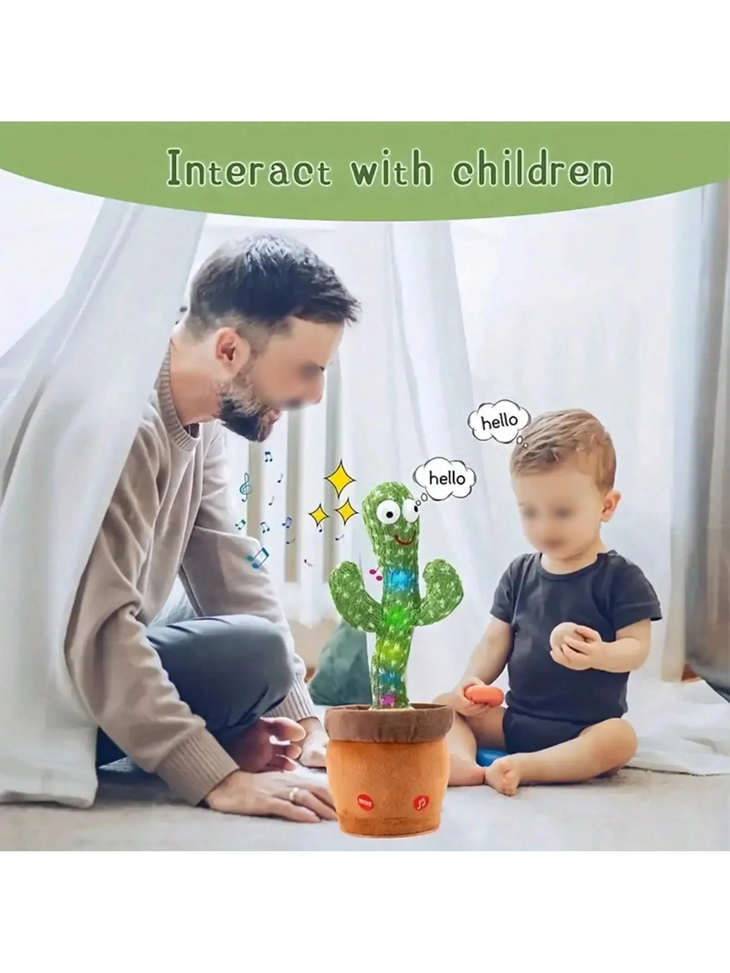Baby Dancing Talking Cactus