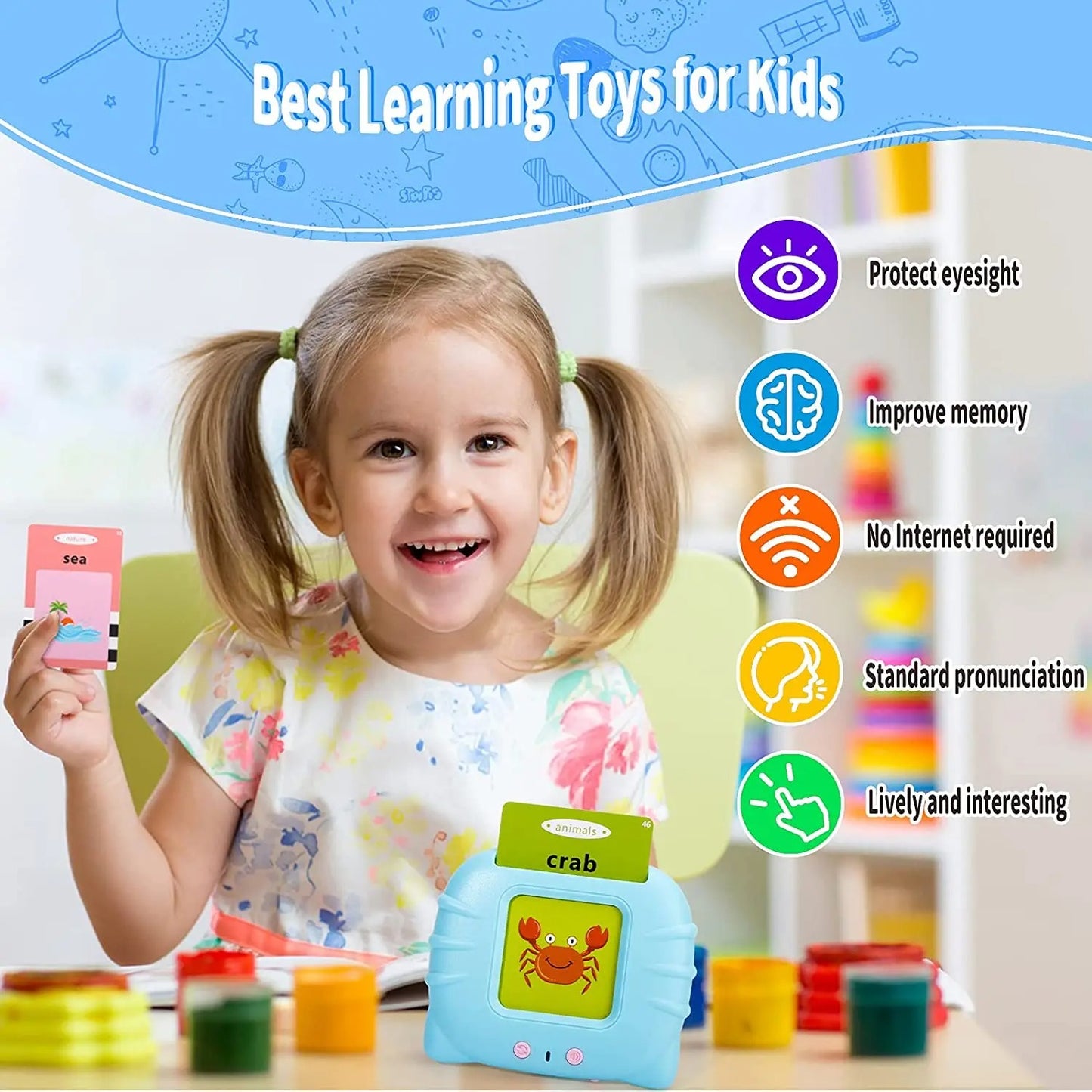 Kids Talking Flash Cards Audio Book