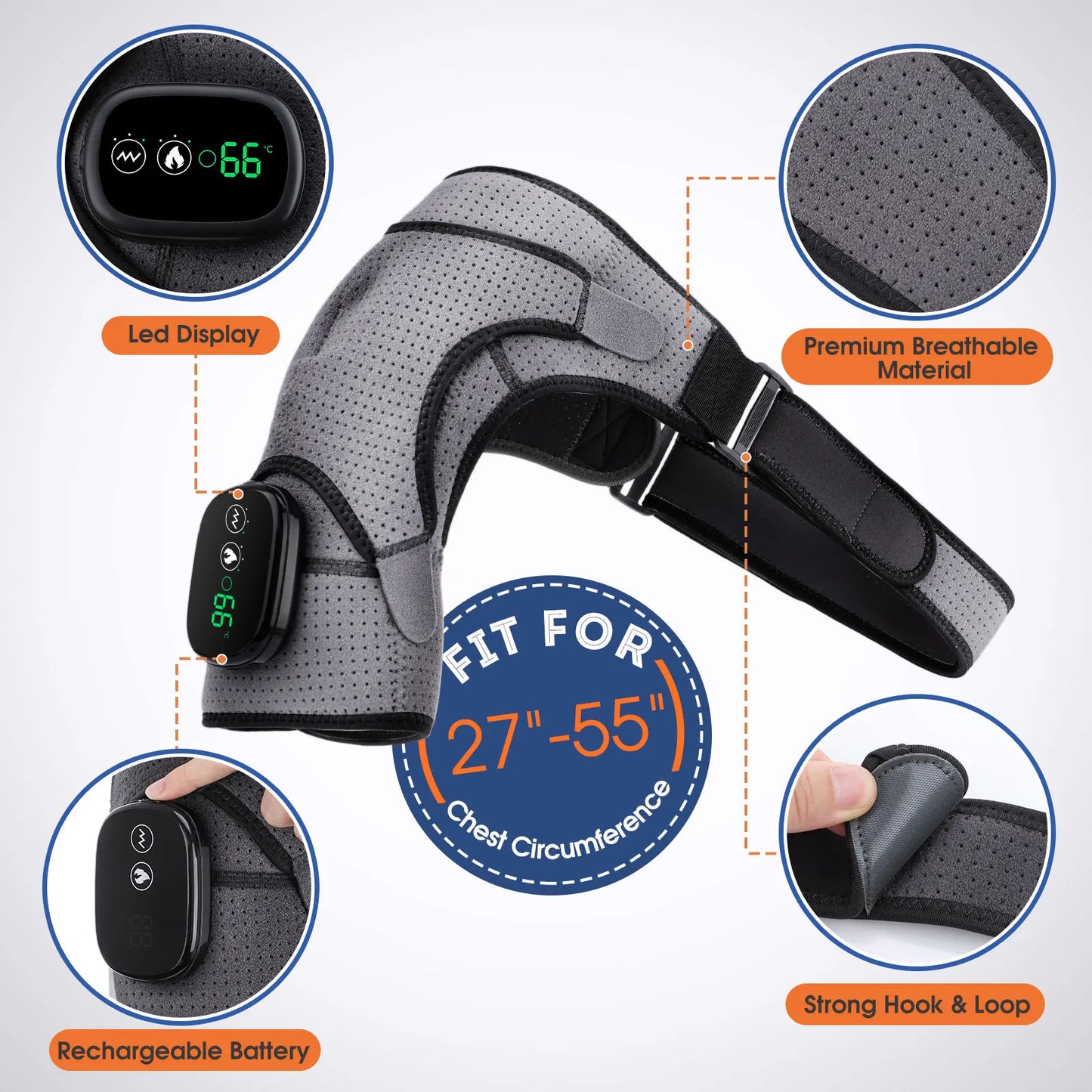 Electric Shoulder Heating Relaxation Brace