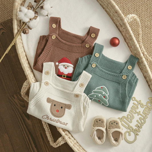 Baby Christmas Overall Jumpsuit