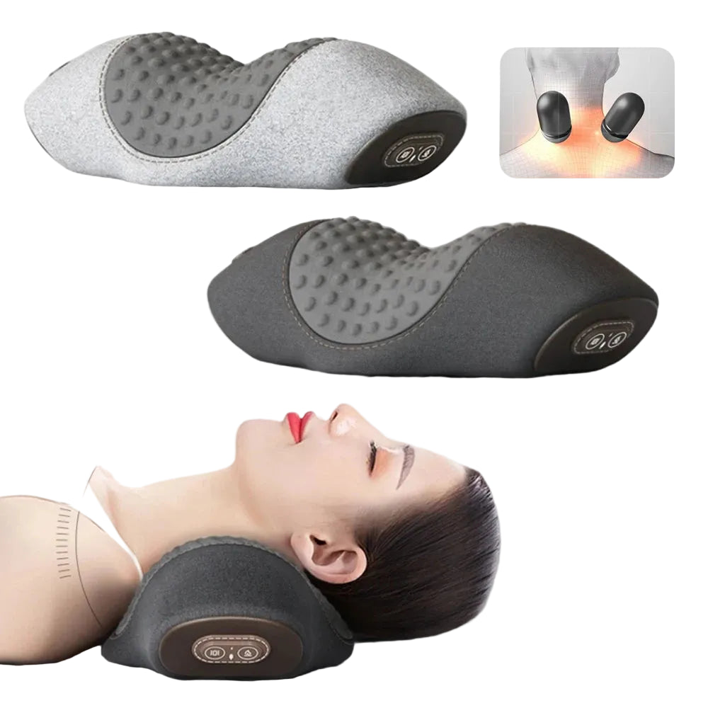 Neck Heated Massager Pillow