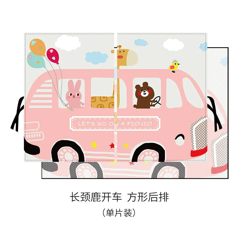Kids Magnetic Car Window Shades