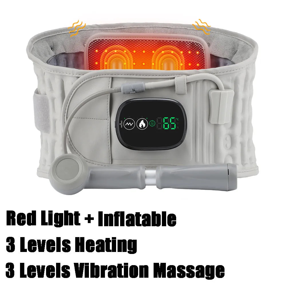 Electric Heating Vibration Spine & Back Support Belt