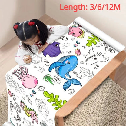 Kids Animal Drawing Canvas