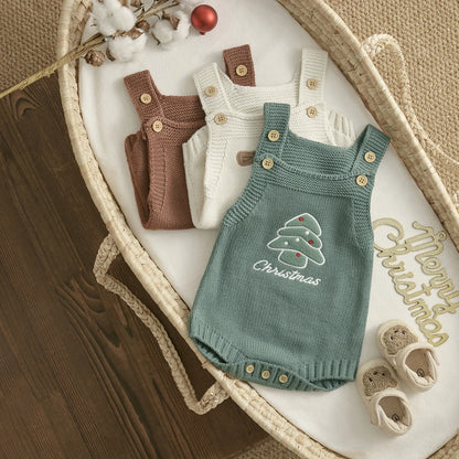 Baby Christmas Overall Jumpsuit