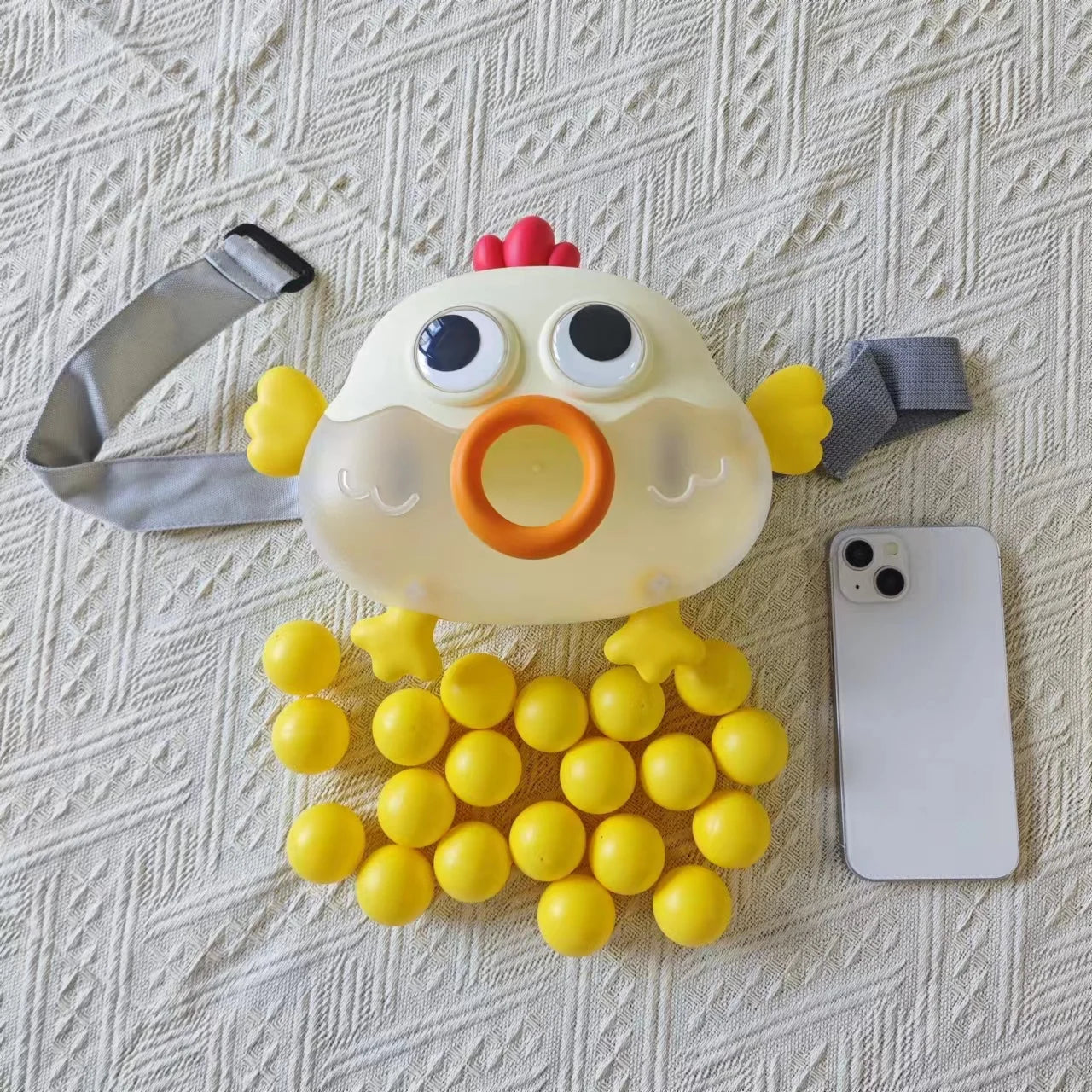 KIds Egg laying, shaking ball game