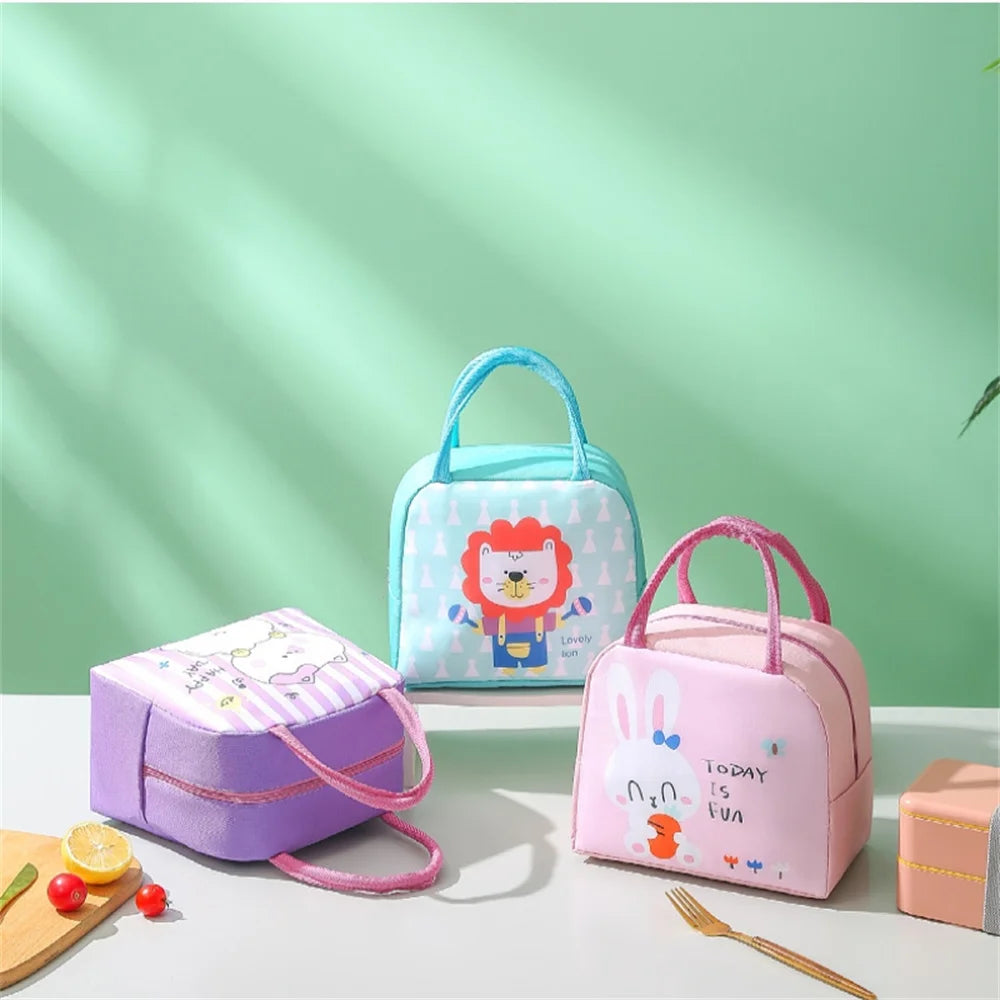 Baby Cartoon Lunch Box Bag