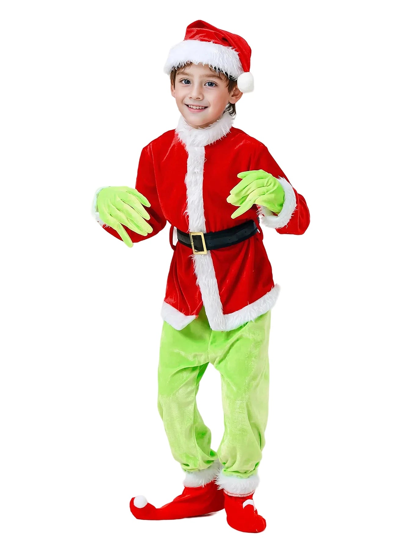 Boys Green Monster Costume