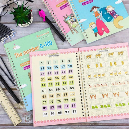 Kids Writing Practice Copybook