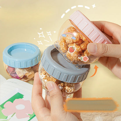 Baby Plastic Sealed  Jar Storage