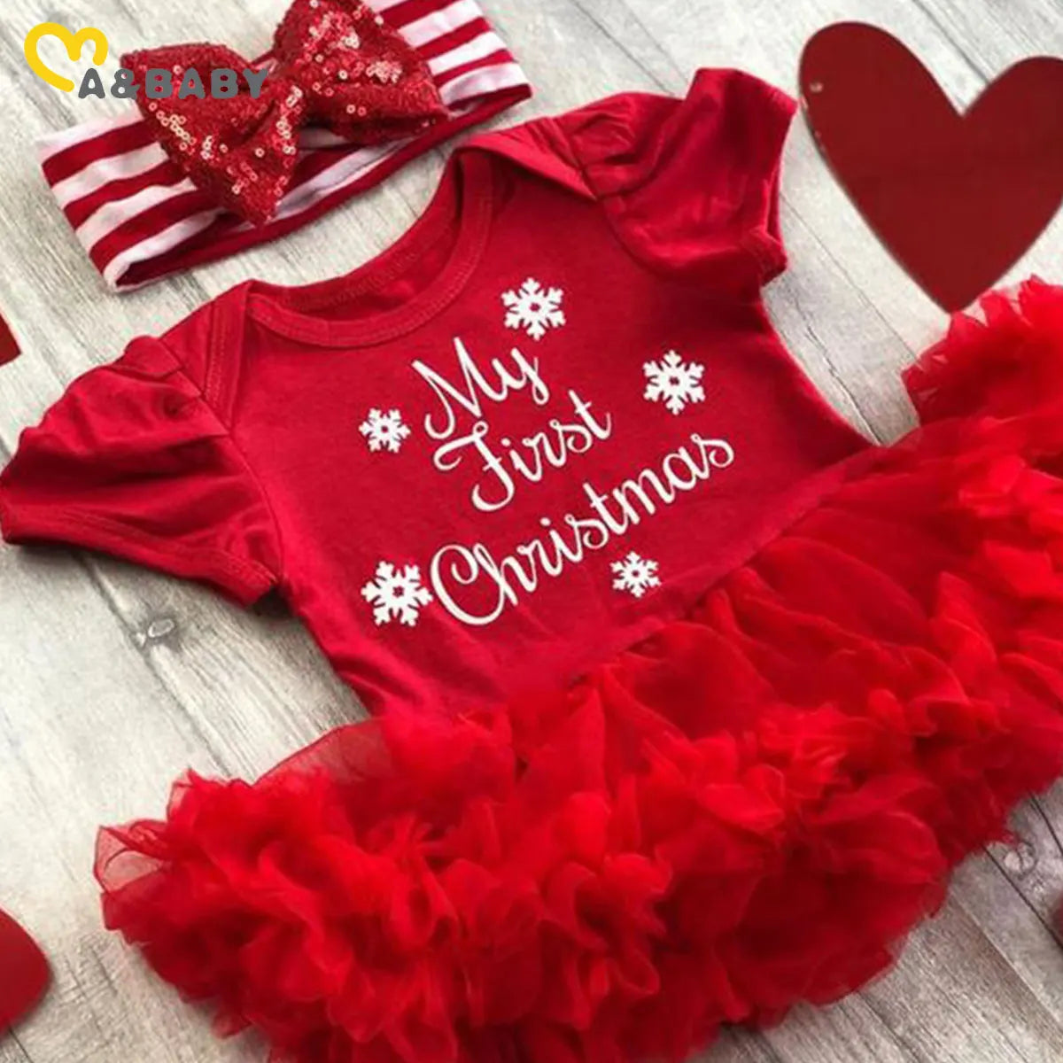 Baby Girl Christmas Costume