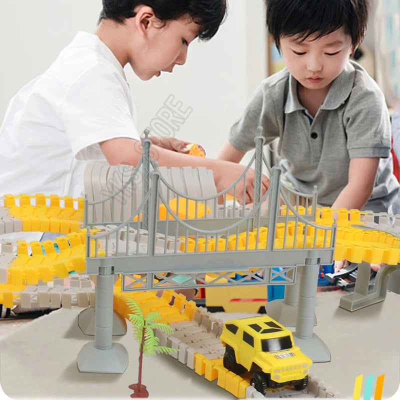 KIds Car Rail Track Sets