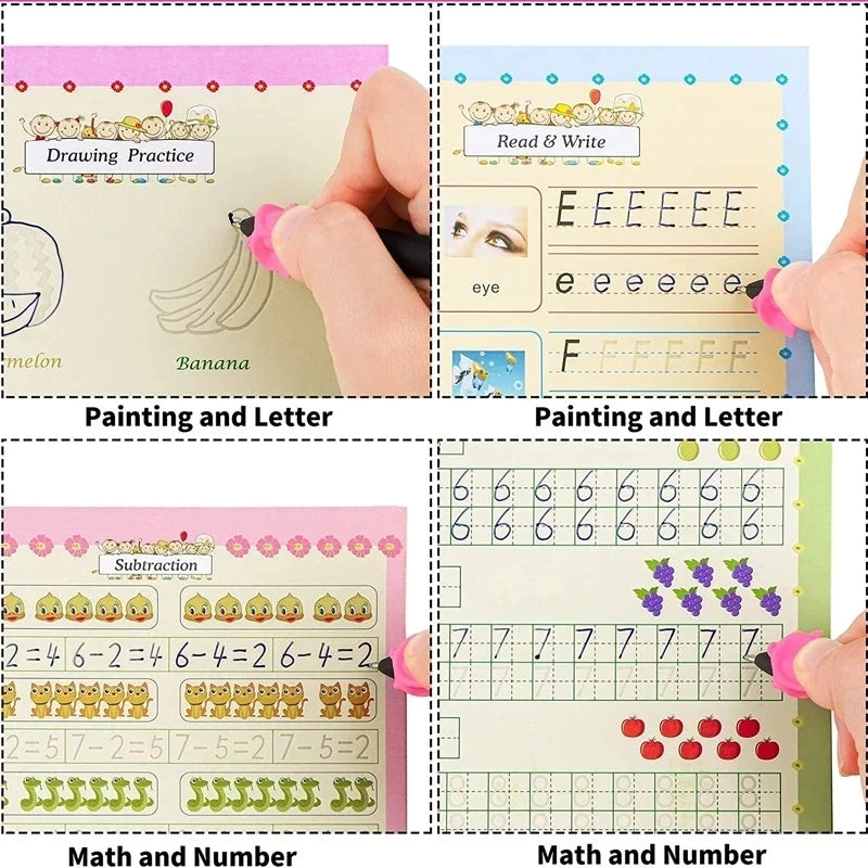 Kids Writing Practice Copybook