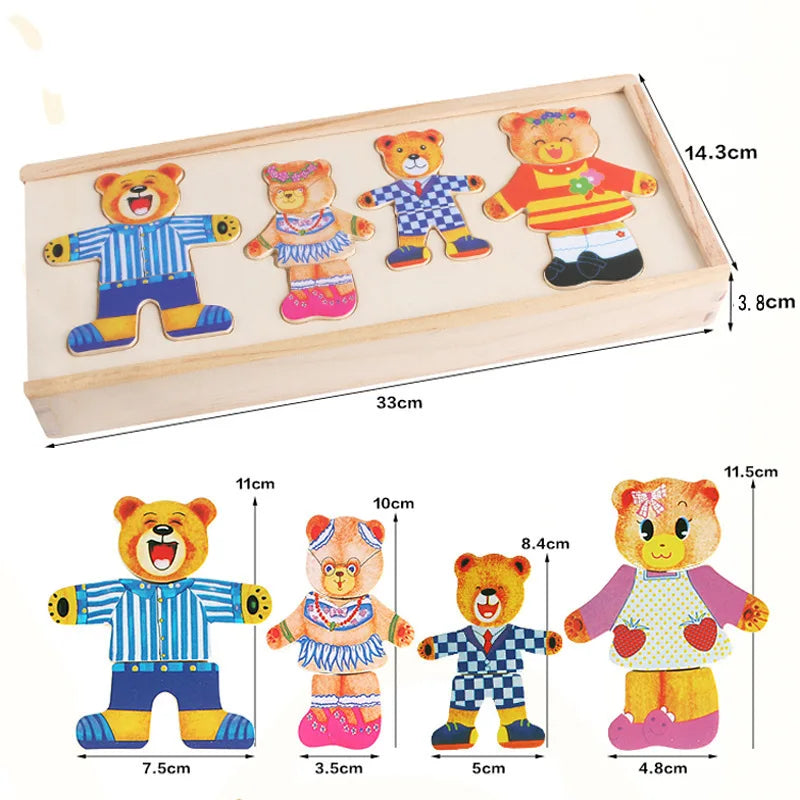 KIds Jigsaw Puzzle Bear