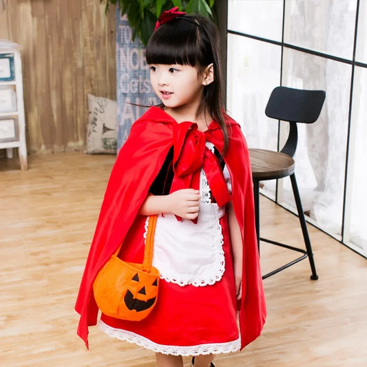 Girls Red Riding Hood Halloween Costume