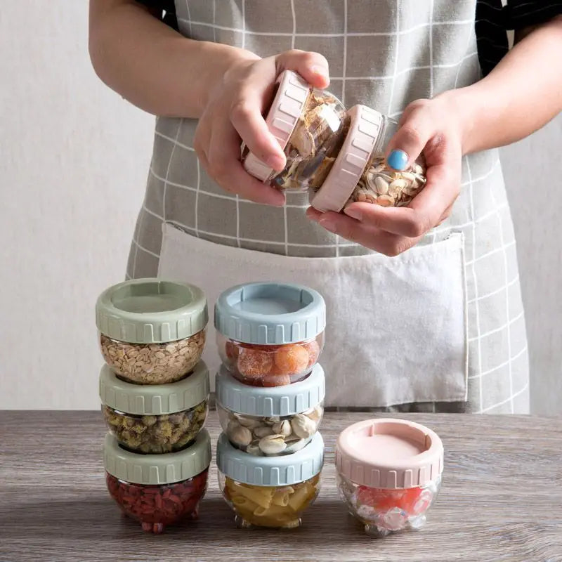 Baby Plastic Sealed  Jar Storage