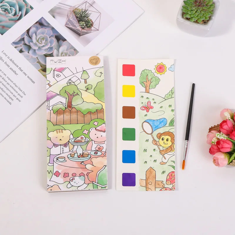 KIds Water Colouring Book