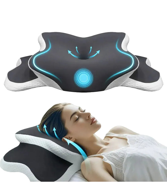 Butterfly Memory Foam Neck Relief Pillow