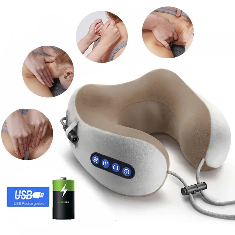 Neck Massager U Shaped Pillow