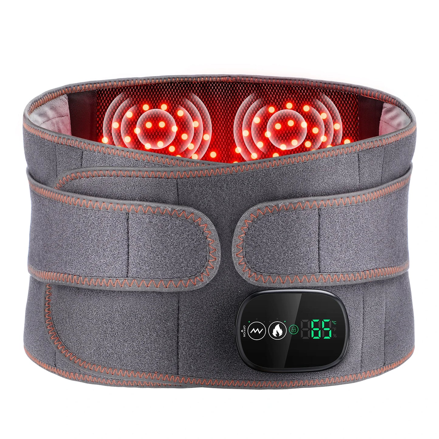 Electric Heating Vibration Spine & Back Support Belt