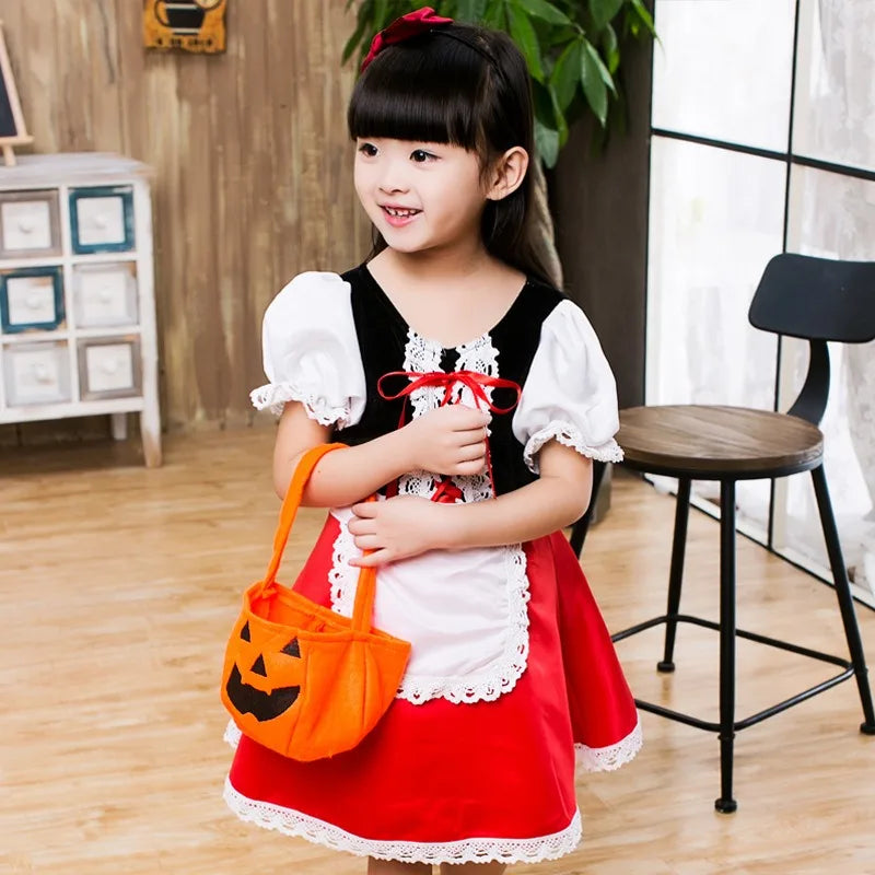 Girls Red Riding Hood Halloween Costume