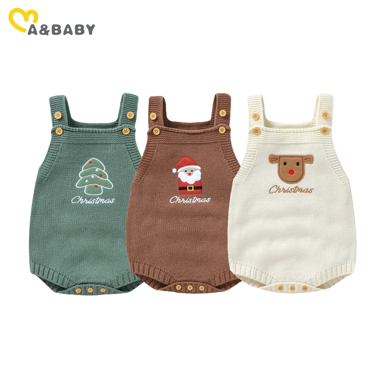 Baby Christmas Overall Jumpsuit