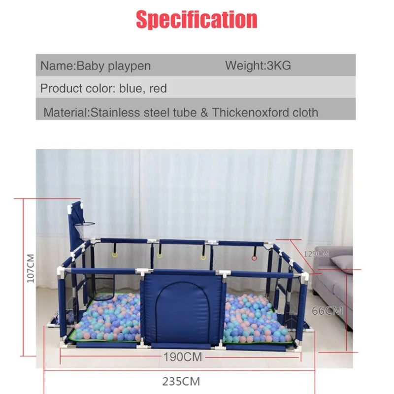 Baby Indoor Basketball PlayPen