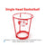 Kids Head Hoop Basketball Party Game