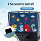 Kids Magnetic Car Window Shades