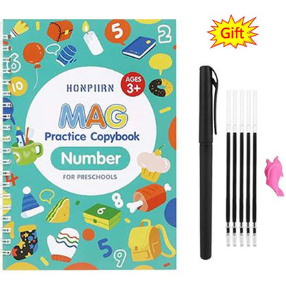 Kids Writing Practice Copybook