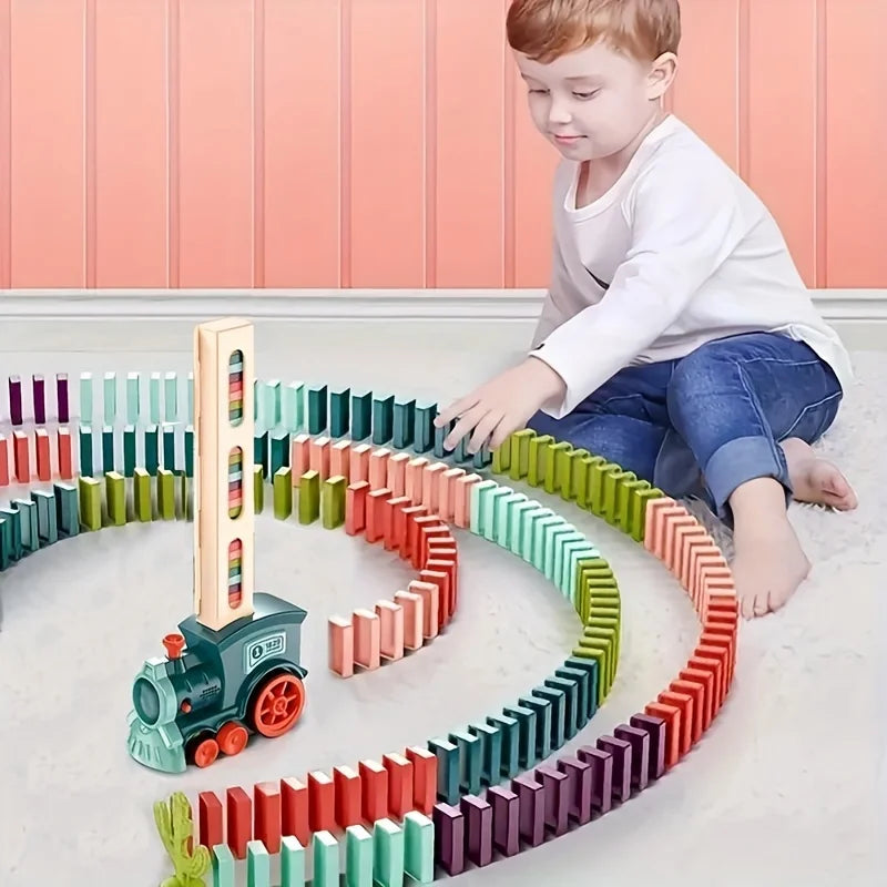 Kids Domino Track Train