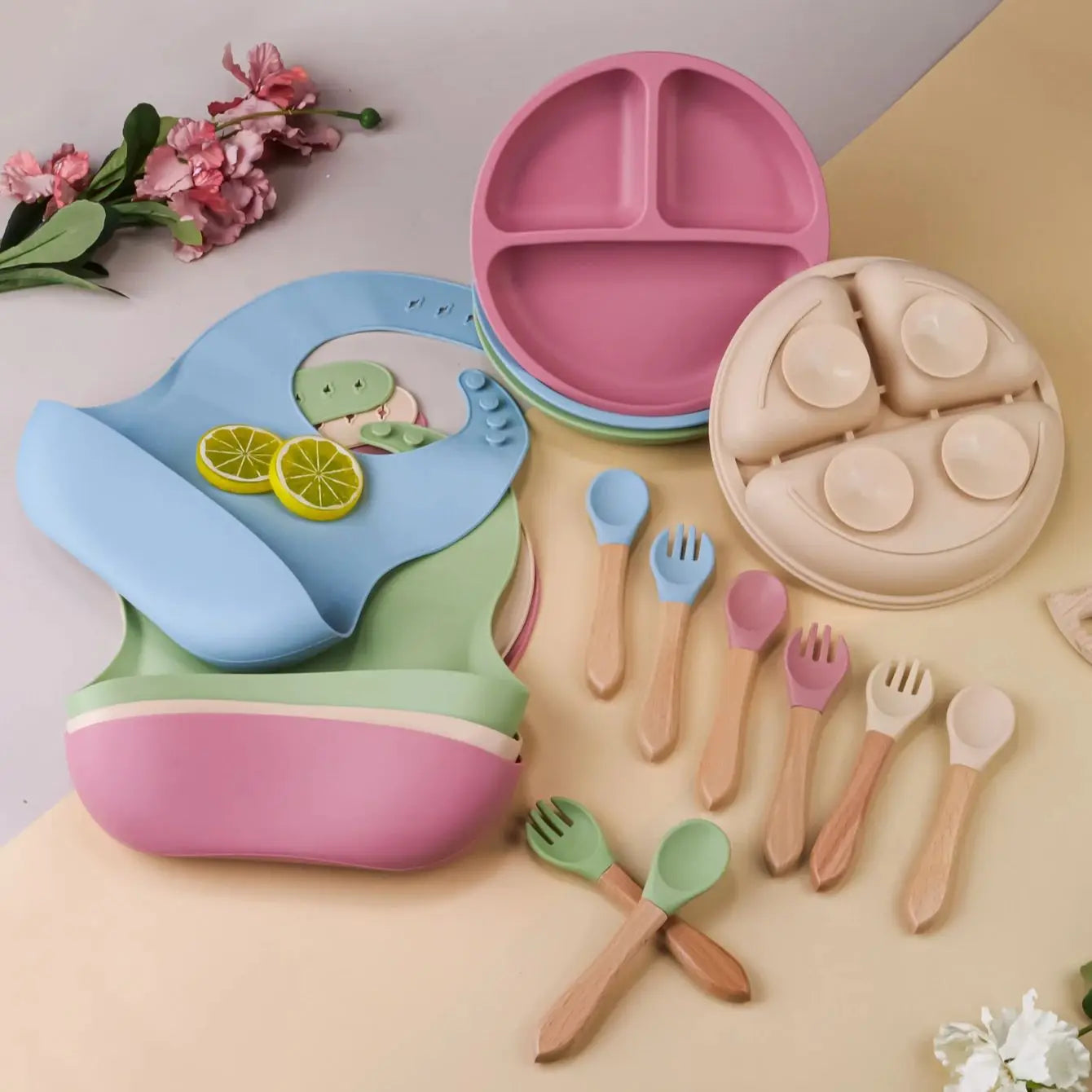 Baby Soft Silicone Dininer Plate