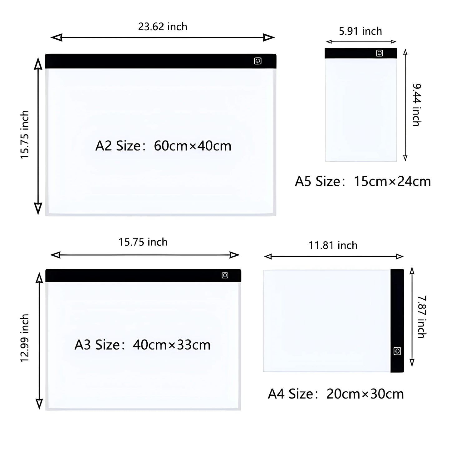 Kids Led Drawing Pad Board