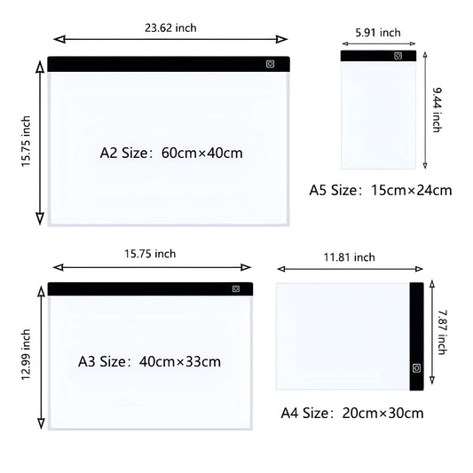 Kids Led Drawing Pad Board