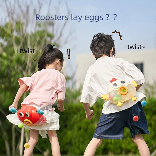 KIds Egg laying, shaking ball game