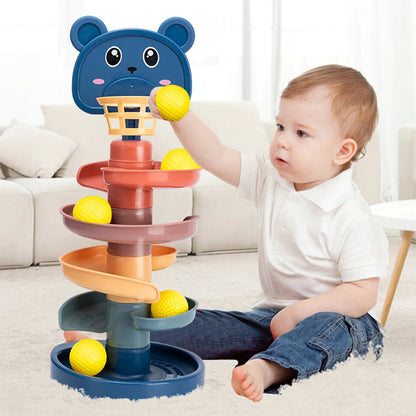 Baby Rolling Ball Pile Tower