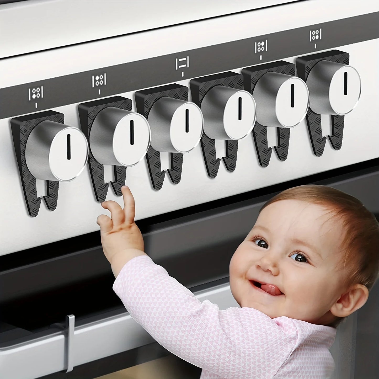 Baby-Proof Locks for Gas Cooktop