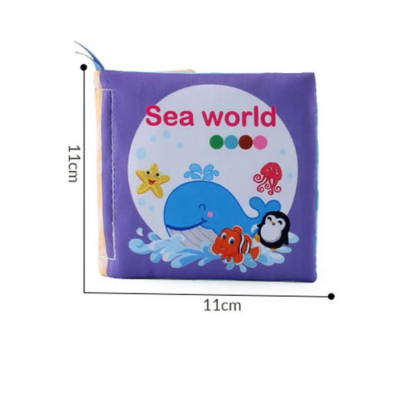 Baby Early Educational Soft Cloth Books