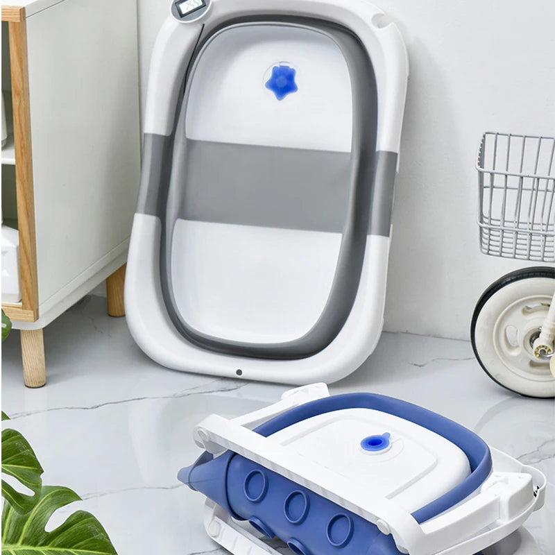 Baby Real-time Temperature Sensing Bath Tub