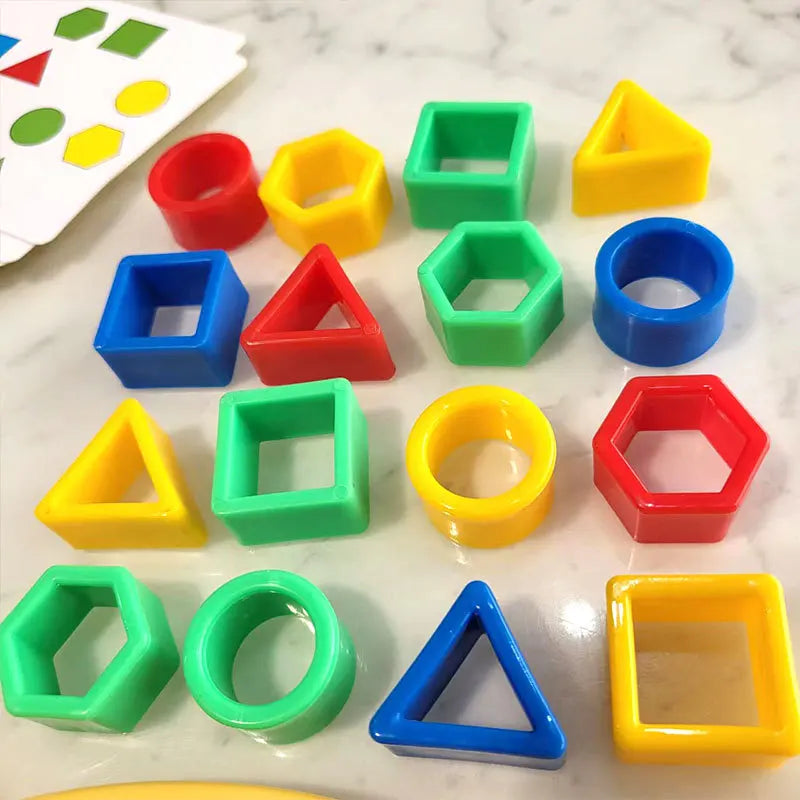 Baby Geometric Shape Color Matching Puzzle