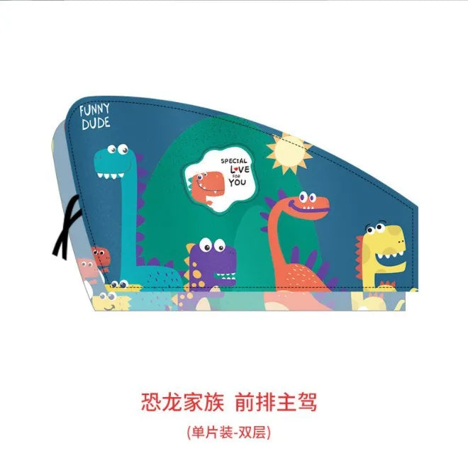 Kids Magnetic Car Window Shades