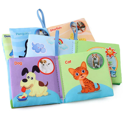 Baby Early Educational Soft Cloth Books